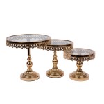 Suporte Dourado  Rendado  P 